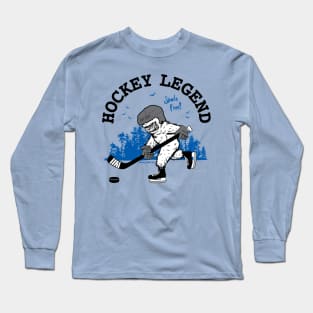 Bigfoot Hockey Legend Long Sleeve T-Shirt